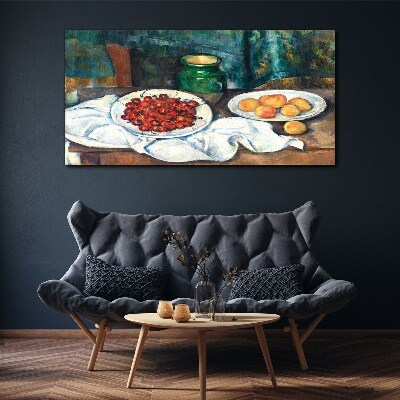 Schilderij op doek Stilleven met fruit