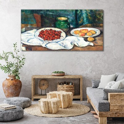 Schilderij op doek Stilleven met fruit