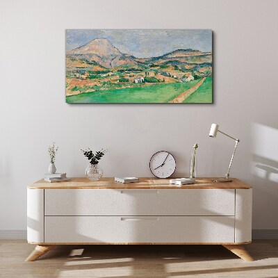 Canvas schilderij Berglandschap