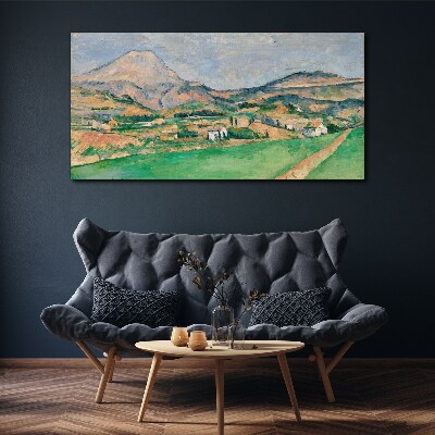 Canvas schilderij Berglandschap