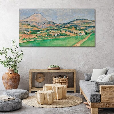 Canvas schilderij Berglandschap