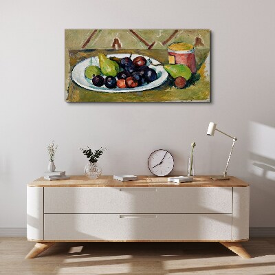 Foto op canvas Fruitcompositie op een bord