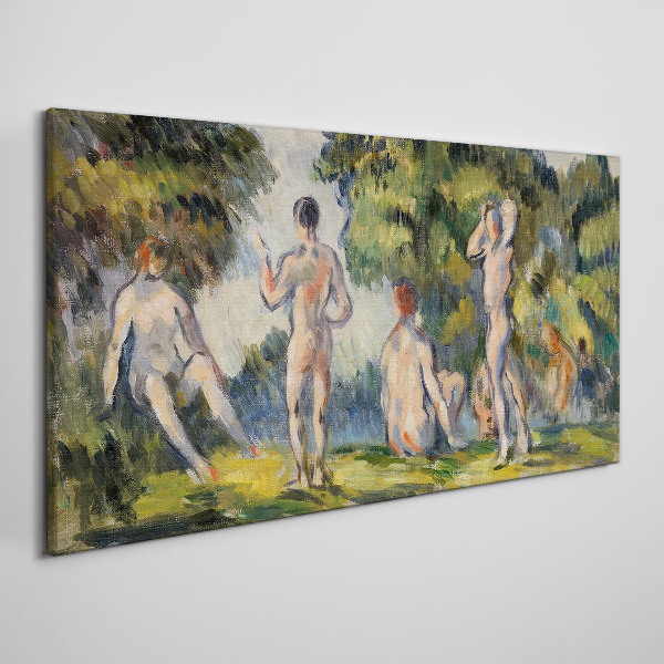 Canvas schilderij Zomerbijeenkomst in de natuur