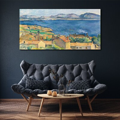 Schilderij op doek Zeezicht