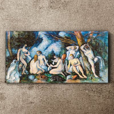 Foto op canvas Winterpicknick