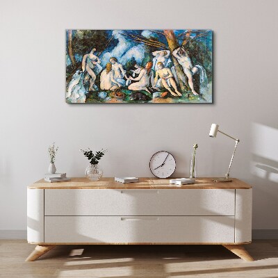 Foto op canvas Winterpicknick