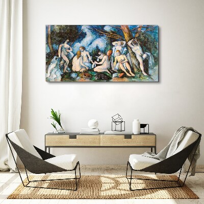 Foto op canvas Winterpicknick