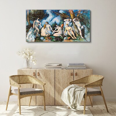 Foto op canvas Winterpicknick