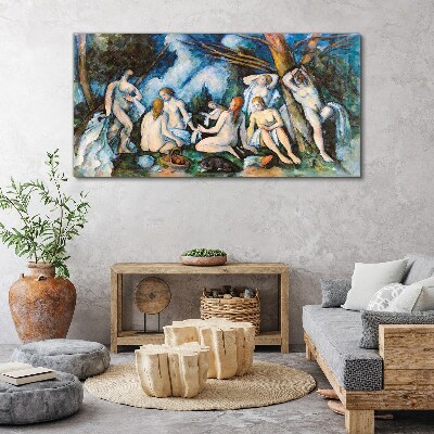 Foto op canvas Winterpicknick