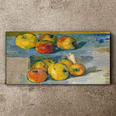 Schilderij op doek Stilleven met appels