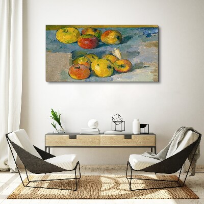 Schilderij op doek Stilleven met appels
