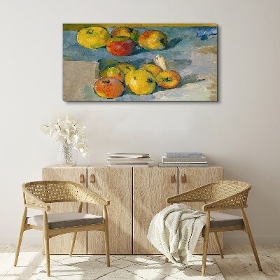 Schilderij op doek Stilleven met appels