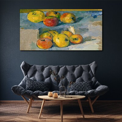 Schilderij op doek Stilleven met appels