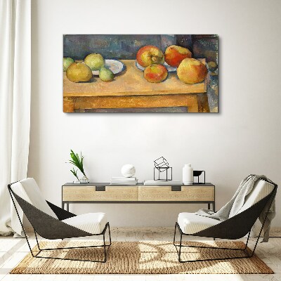 Foto op canvas Fruit op tafel