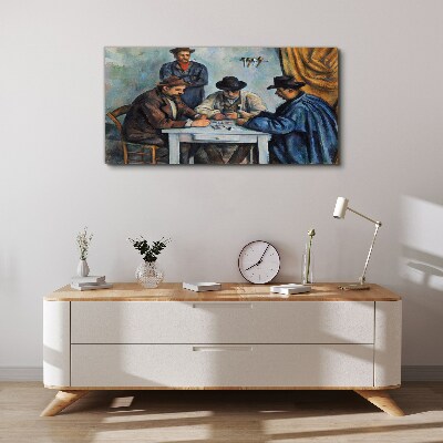 Foto op canvas Kaartspel