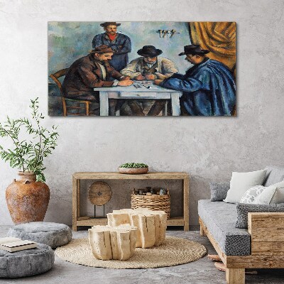 Foto op canvas Kaartspel