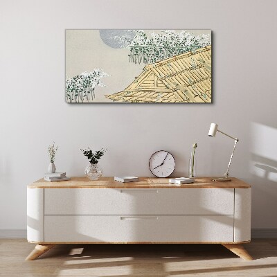 Foto op canvas Rust in het Japanse landschap