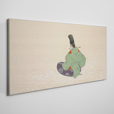 Canvas schilderij De charme van de Japanse traditie