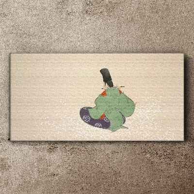 Canvas schilderij De charme van de Japanse traditie