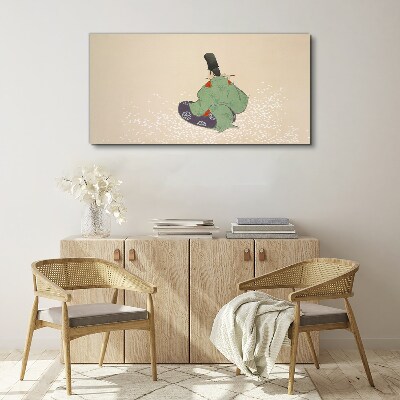 Canvas schilderij De charme van de Japanse traditie