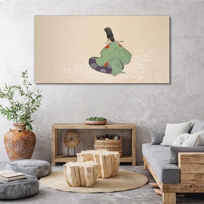 Canvas schilderij De charme van de Japanse traditie