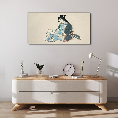 Canvas schilderij Stilte en reflectie