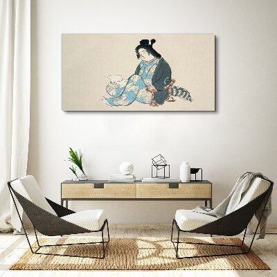 Canvas schilderij Stilte en reflectie