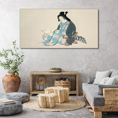 Canvas schilderij Stilte en reflectie