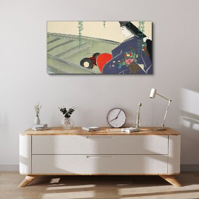 Foto op canvas Vrede in de tuin