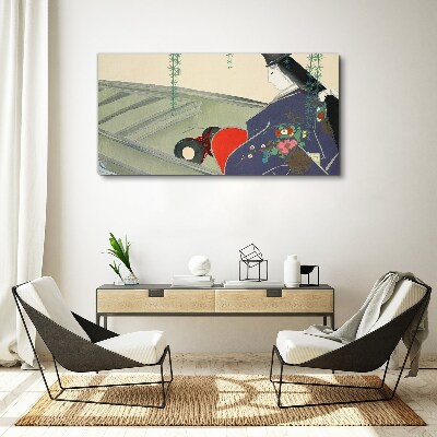 Foto op canvas Vrede in de tuin