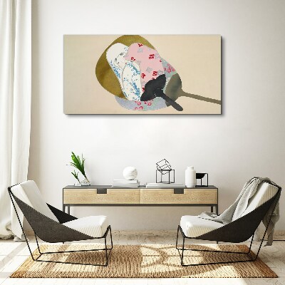 Canvas schilderij Abstracte harmonie van vormen en kleuren