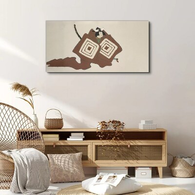 Canvas schilderij Elegantie in eenvoud