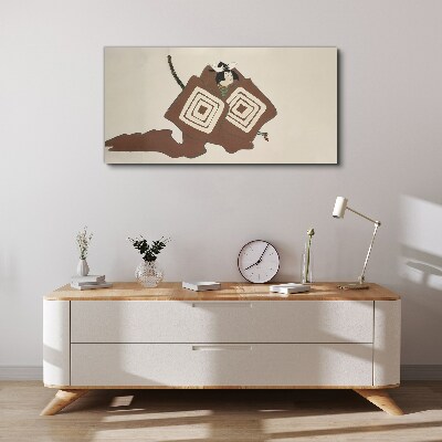 Canvas schilderij Elegantie in eenvoud