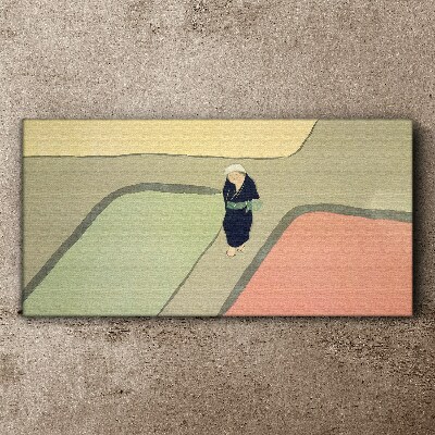 Foto op canvas Een wandeling door het kleurrijke kruispunt