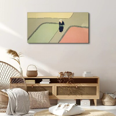 Foto op canvas Een wandeling door het kleurrijke kruispunt