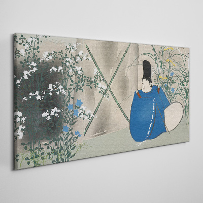 Foto op canvas Vrede in de tuin