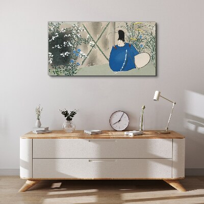 Foto op canvas Vrede in de tuin