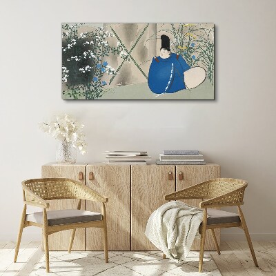 Foto op canvas Vrede in de tuin