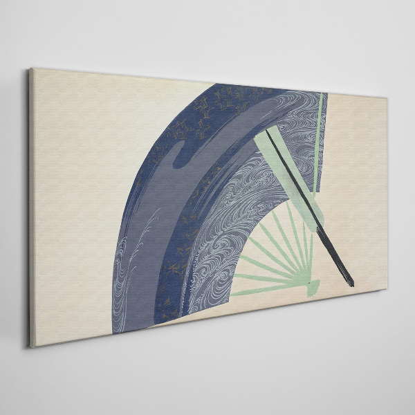 Foto op canvas Golf en waaier