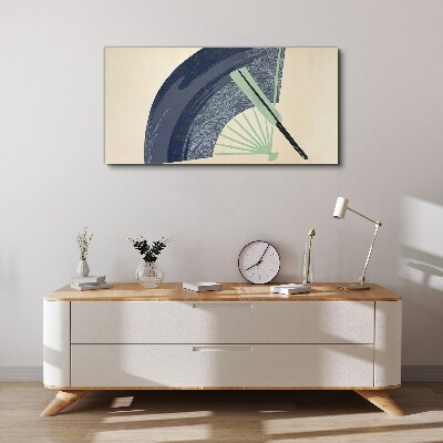 Foto op canvas Golf en waaier