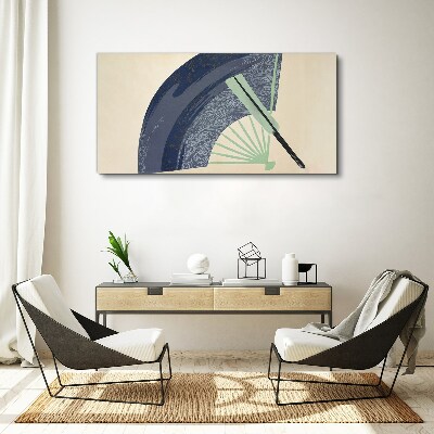 Foto op canvas Golf en waaier