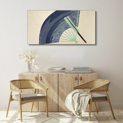 Foto op canvas Golf en waaier