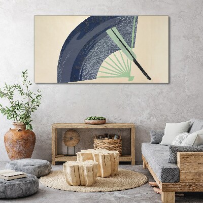 Foto op canvas Golf en waaier