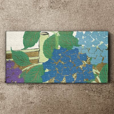 Foto op canvas Bloemencomposities in pastelkleuren