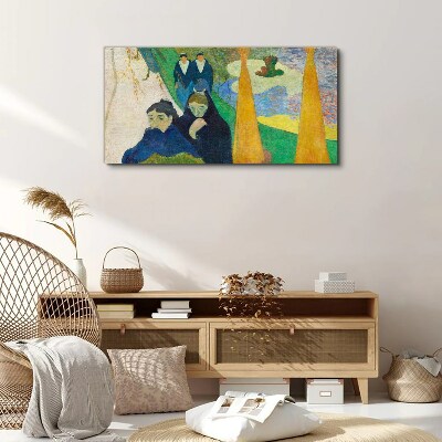 Foto op canvas Verdriet en reflectie in het landschap