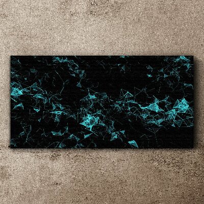 Schilderij op doek Geometrie in beweging