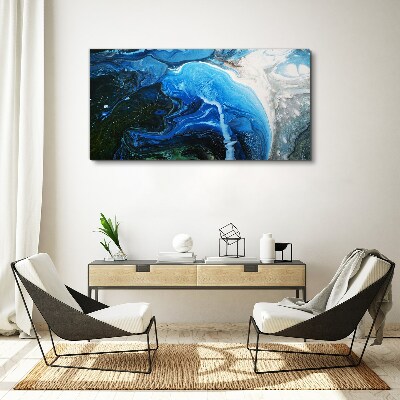 Schilderij op doek Oceanische draaikolken