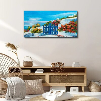 Schilderij op doek Poort naar het paradijs