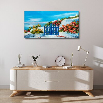 Schilderij op doek Poort naar het paradijs