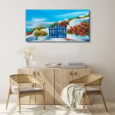 Schilderij op doek Poort naar het paradijs